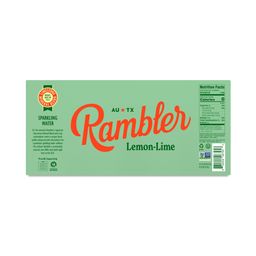 Sparkling Mineral Water, Lemon Lime