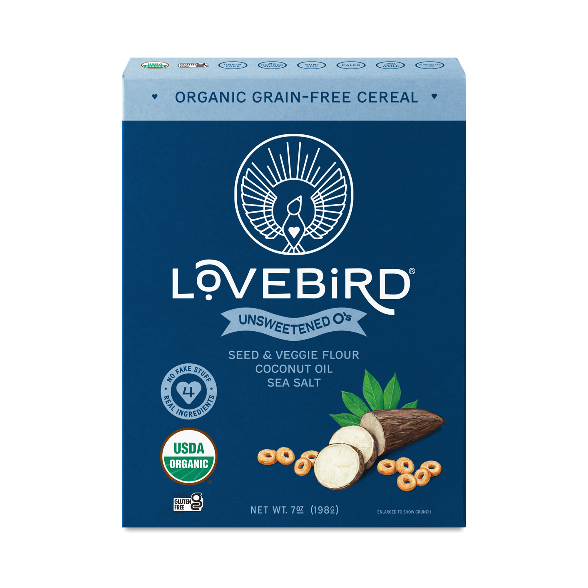 純銀　ナッツ　スプーン　透かし　Love bird healthy cereal | Lovebird Cereal