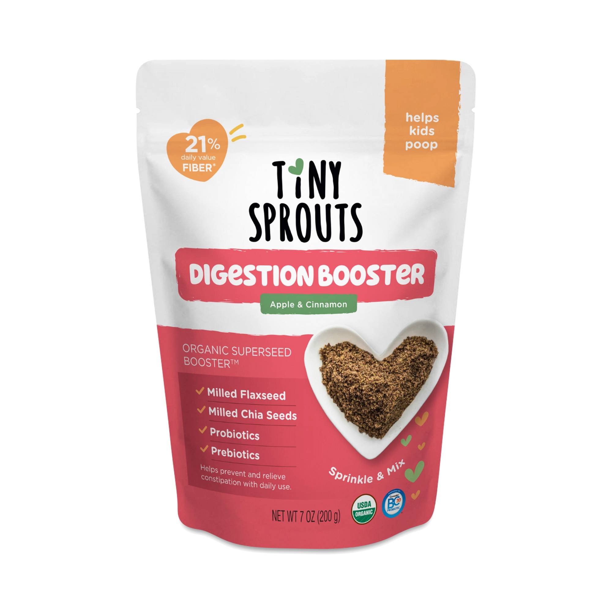 Organic Digestion Booster + Vitamin D & Probiotics