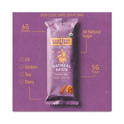 Energy Bars, Oatmeal Raisin