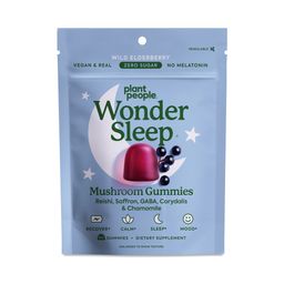 Wonder Sleep Mushroom Gummies, Wild Elderberry
