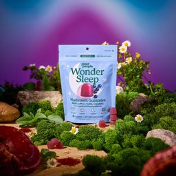 Wonder Sleep Mushroom Gummies, Wild Elderberry