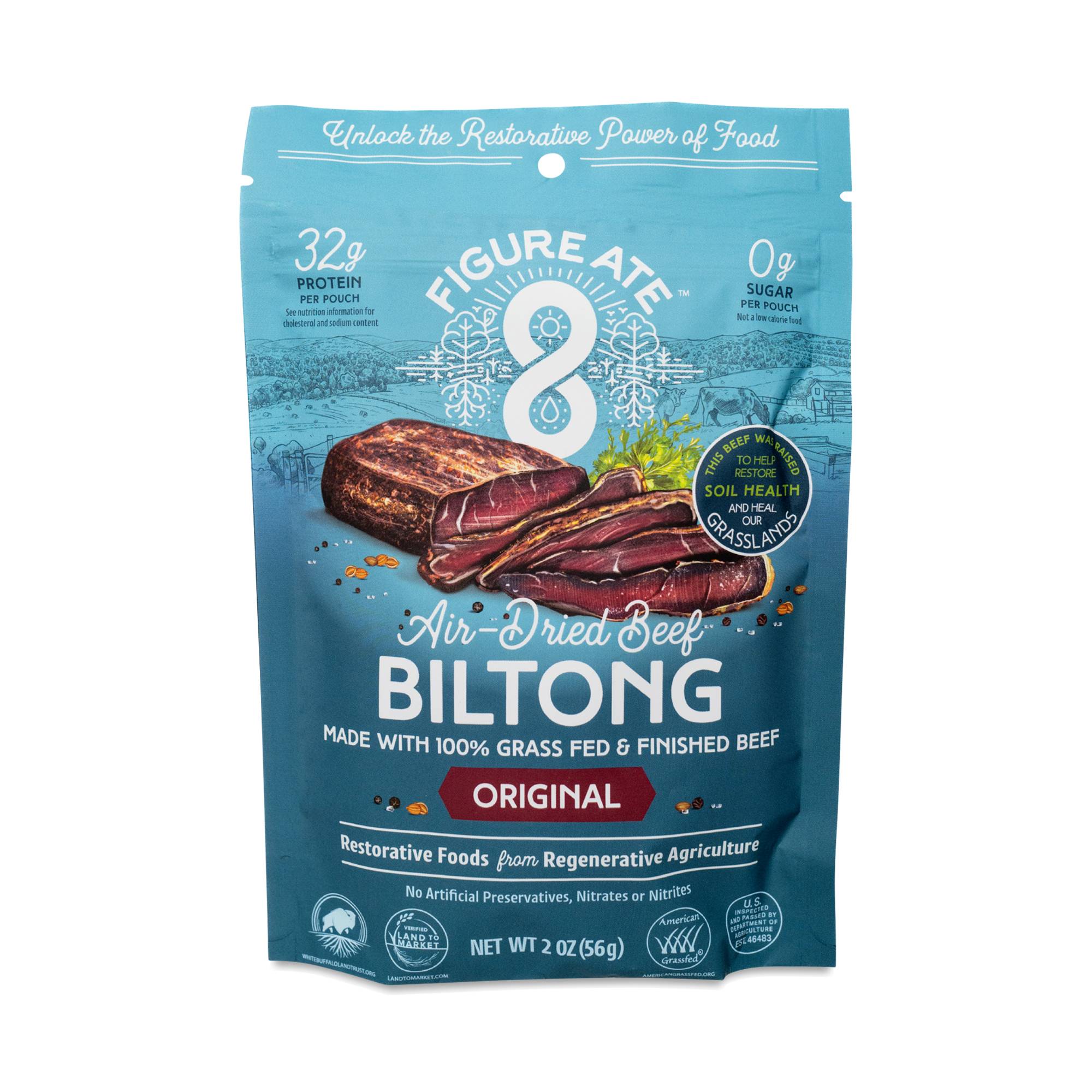 Regeneratively-Sourced Beef Biltong, Original