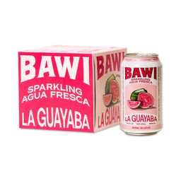 Sparkling Agua Fresca, Pink Guava