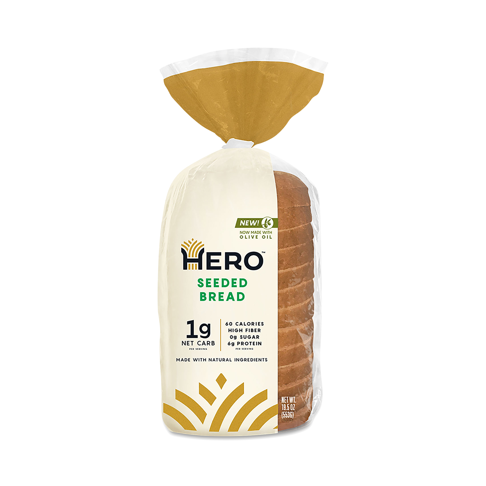 Hero Bread Seeded Bread | Thrive Market