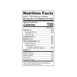 Organic Avocado Oil Tortilla Chips, Sea Salt