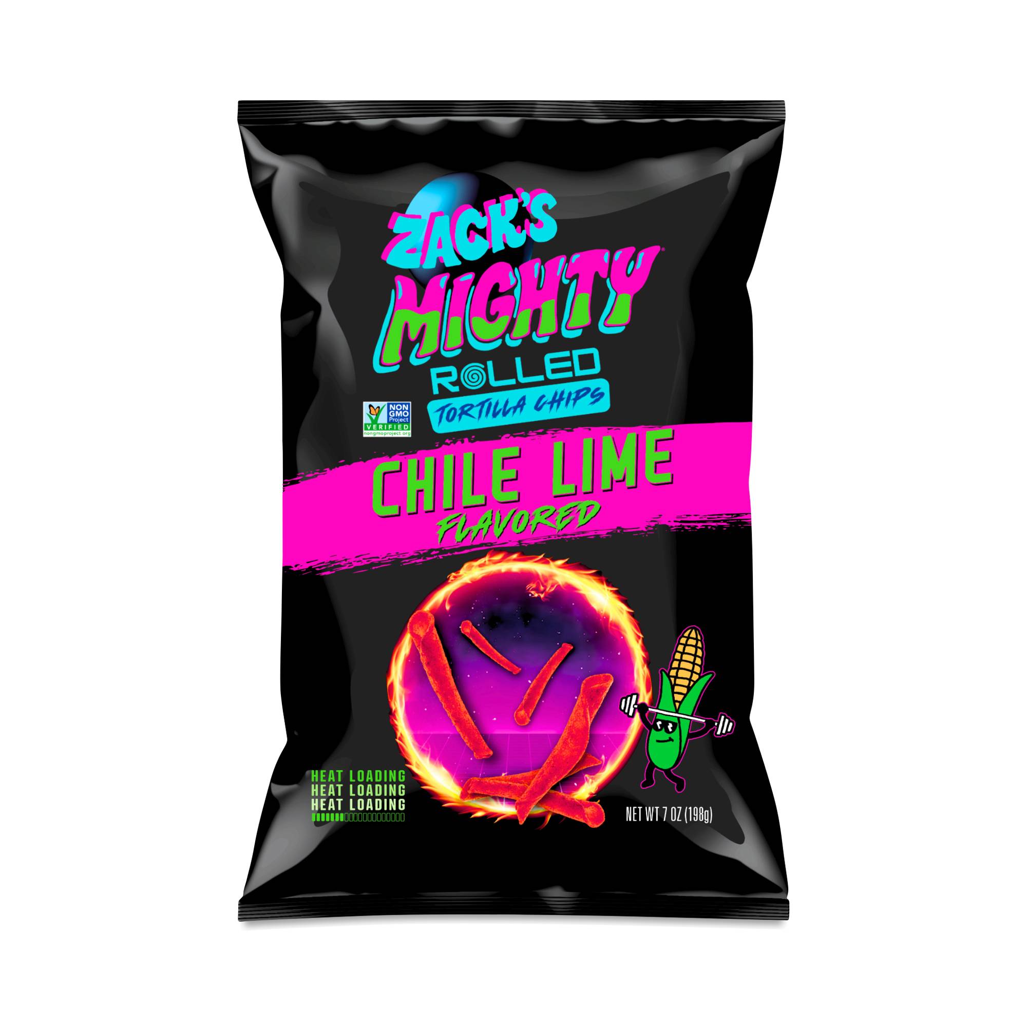 Rolled Tortilla Chips, Chile Lime