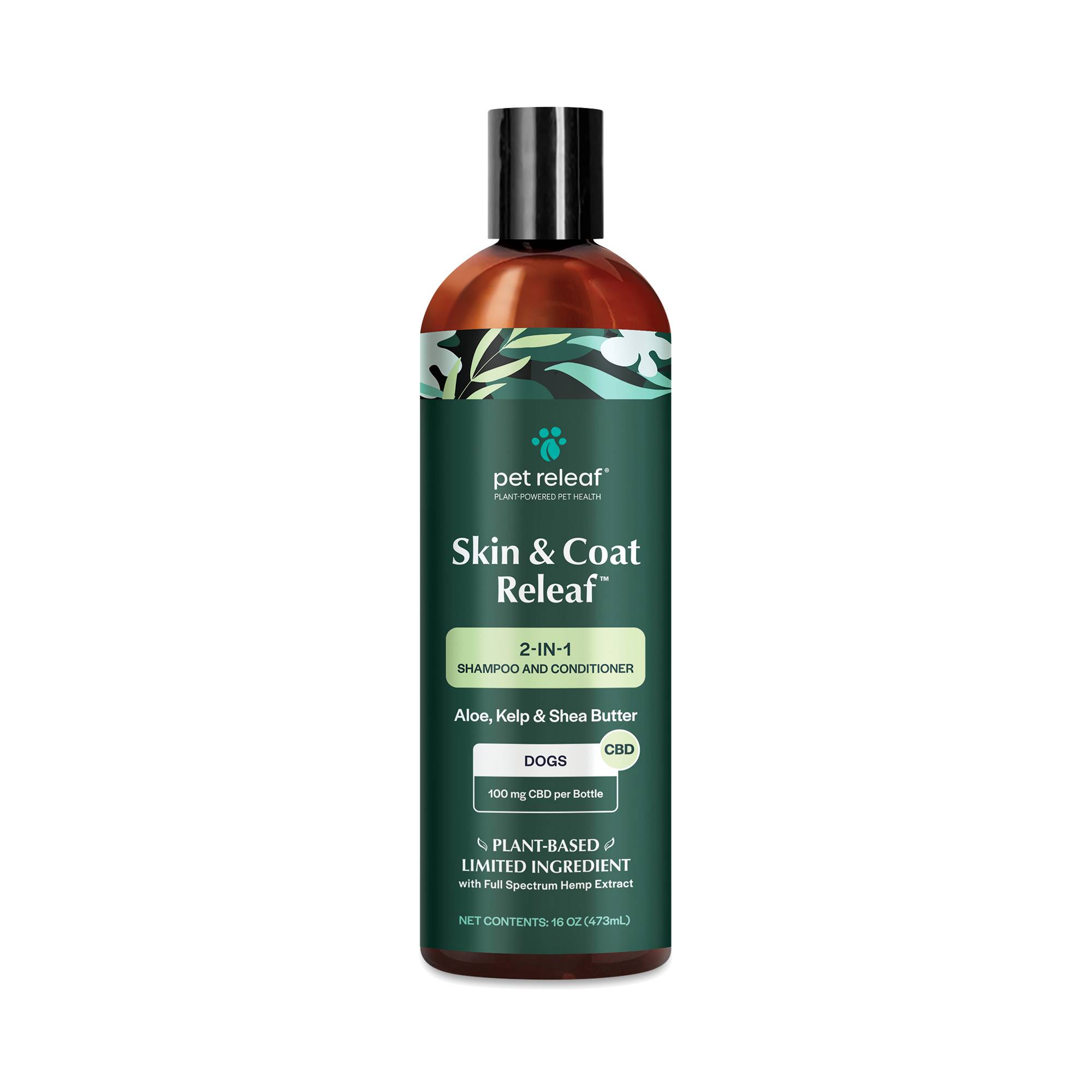 Skin & Coat Releaf 100mg CBD 2-in-1 Shampoo & Conditioner for Dogs