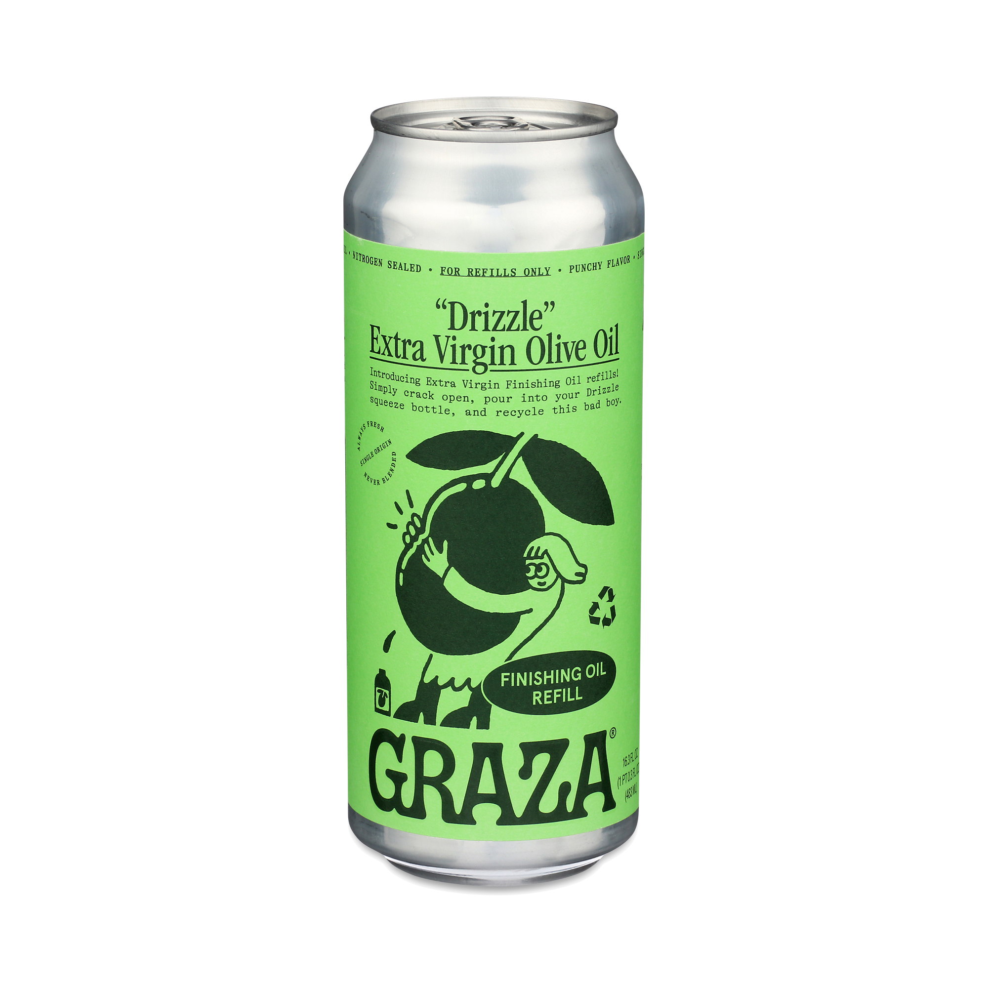 Graza Drizzle Extra Virgin Olive Oil Refill | Thrive Market