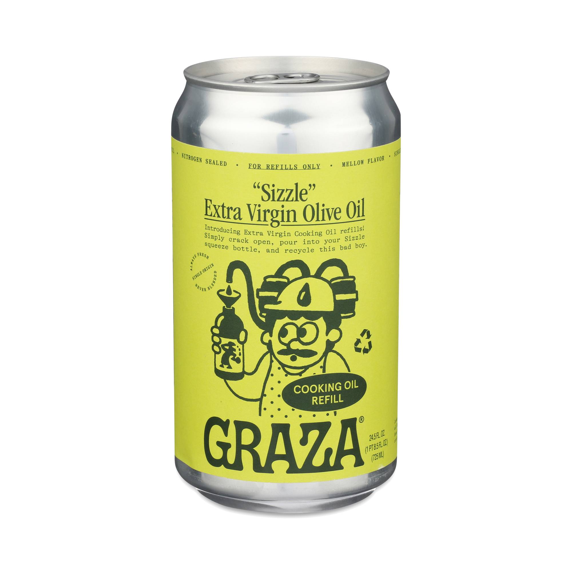 Sizzle Extra Virgin Olive Oil Refill