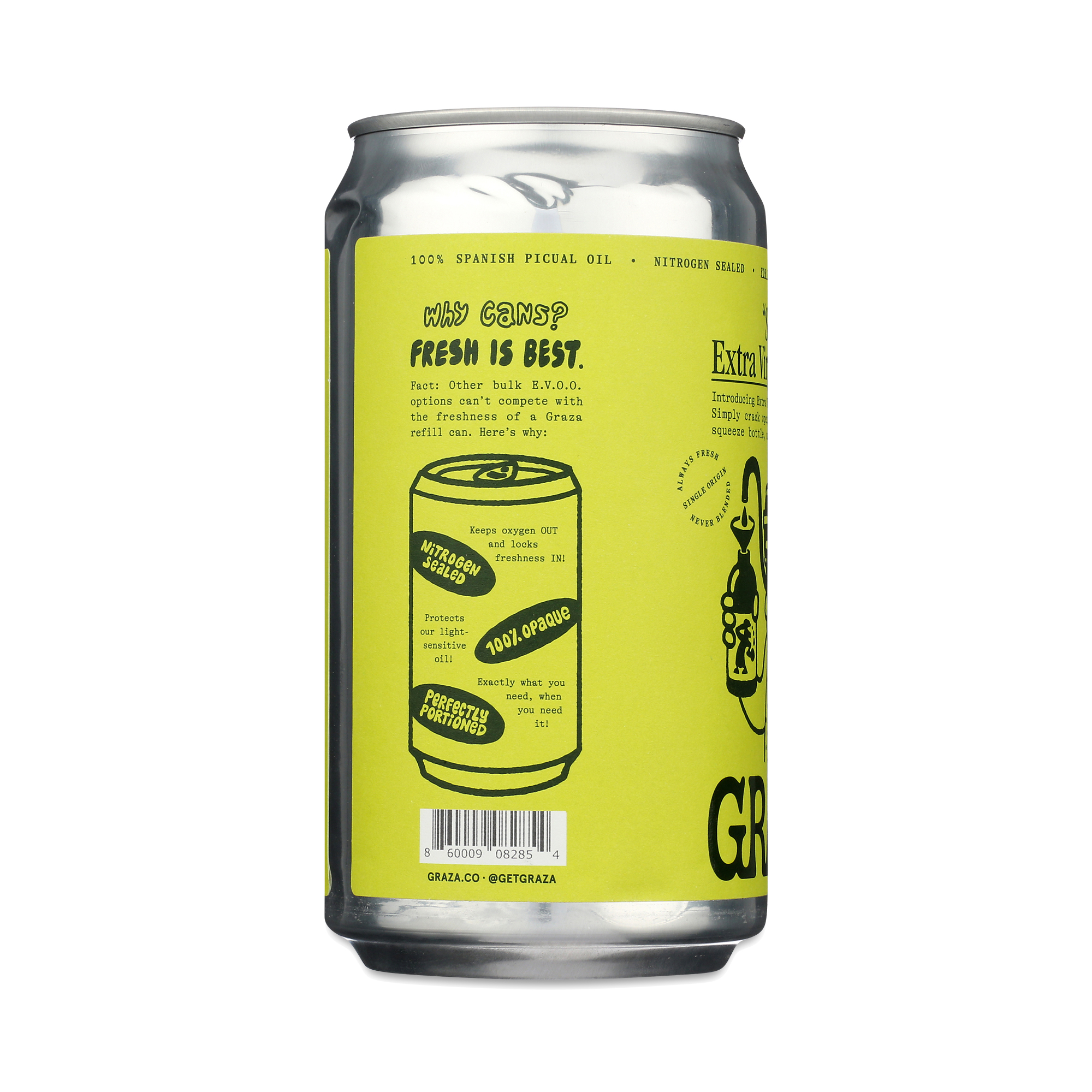 Graza Sizzle Extra Virgin Olive Oil Refill | Thrive Market