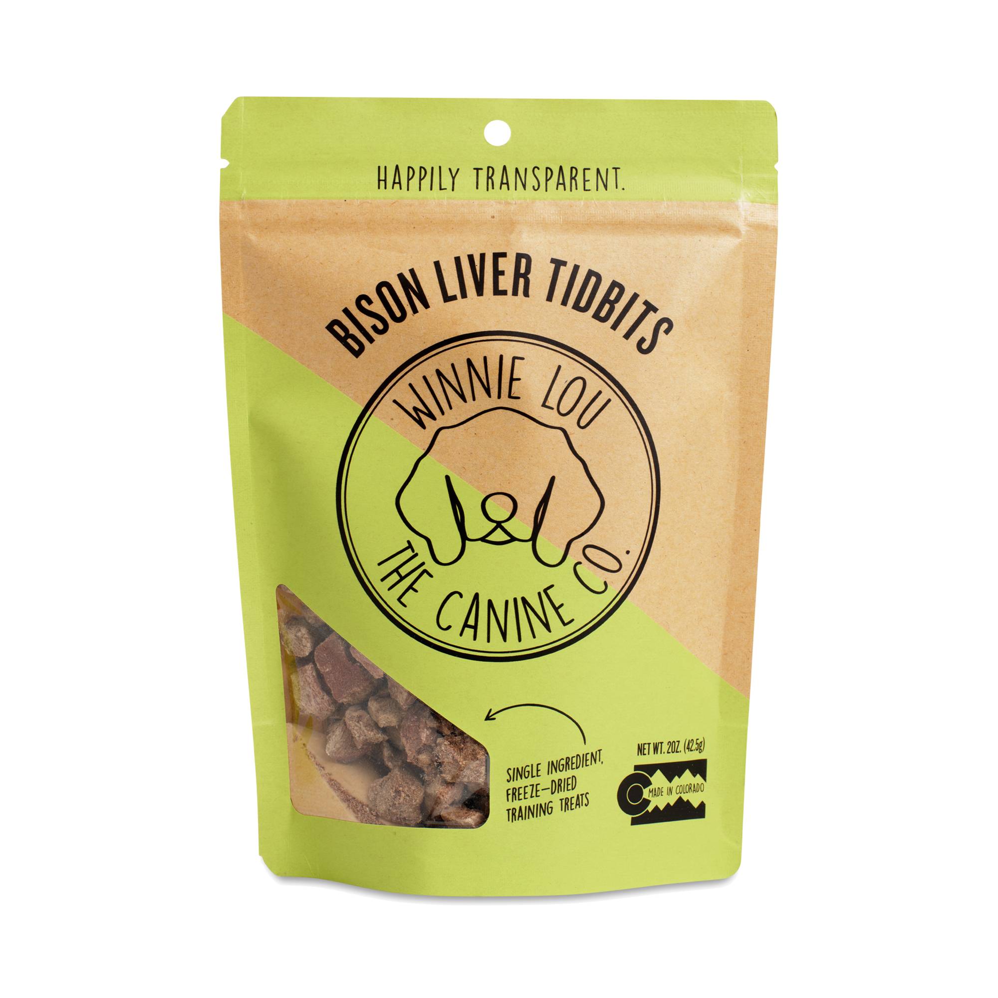 Bison Liver Dog Training Treats