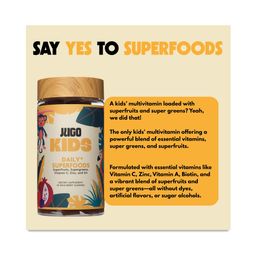 Kids Daily + Superfoods Gummies, Wild Berry