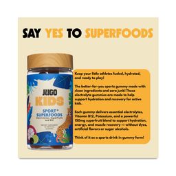 Kids Sport + Superfoods Gummies, Tropical