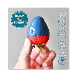 Superfood Cashew Butter, Blue Vanilla Frosting