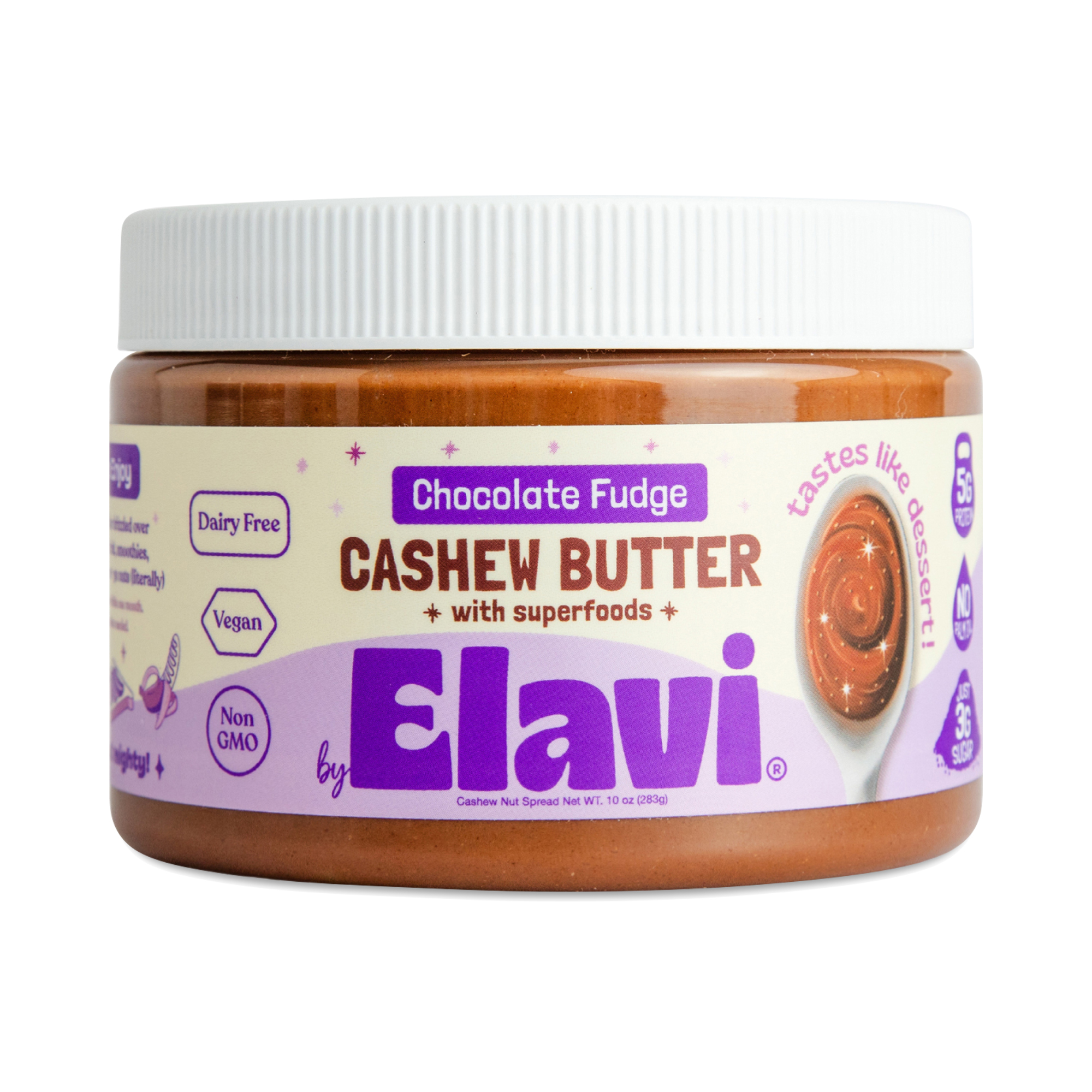 Elavi Superfood Cashew Butter, Chocolate Fudge Thrive Market