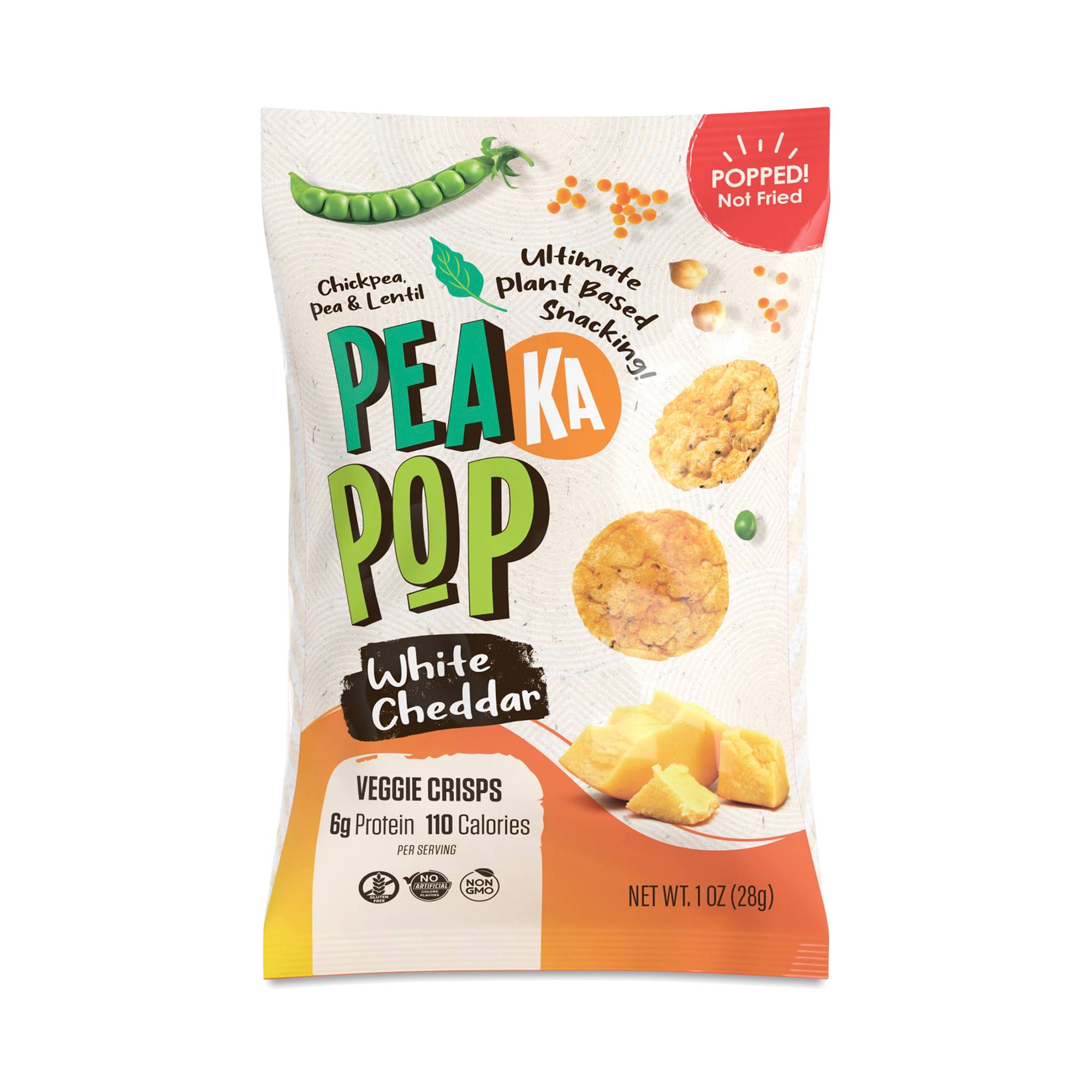 Veggie Crisps, White Cheddar