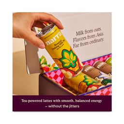 Oat Milk Latte, Roasted Oolong Tea