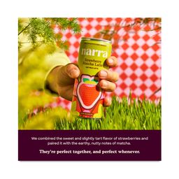 Oat Milk Latte, Strawberry Matcha