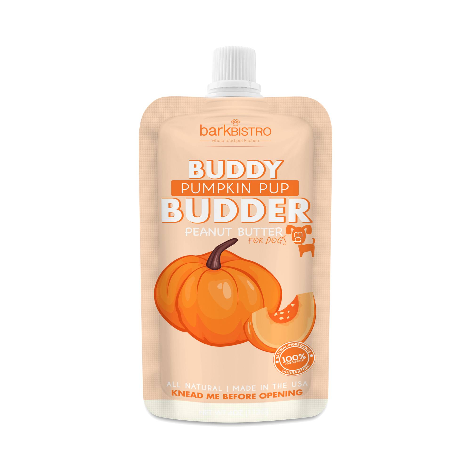 Buddy Budder Pumpkin Pup Peanut Butter for Dogs