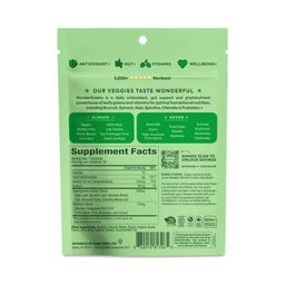 Wonder Greens Kids Super Veggie Gummies, Green Apple