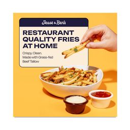 House-Cut Fries Made With Grass-fed Beef Tallow, Tallow & Sea Salt