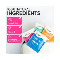 Deodorant Wipes, Patchouli Blossom