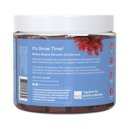 GROW Astaxanthin & Kelp Gummies, Pomegranate Paradise