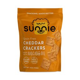 Grain Free Cheddar Crackers