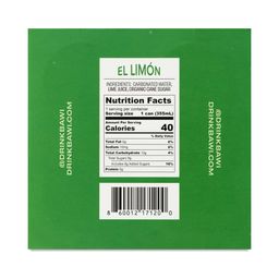 Sparkling Agua Fresca, Lime