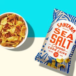 Organic Corn Chips, Sea Salt