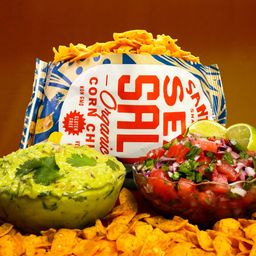 Organic Corn Chips, Sea Salt