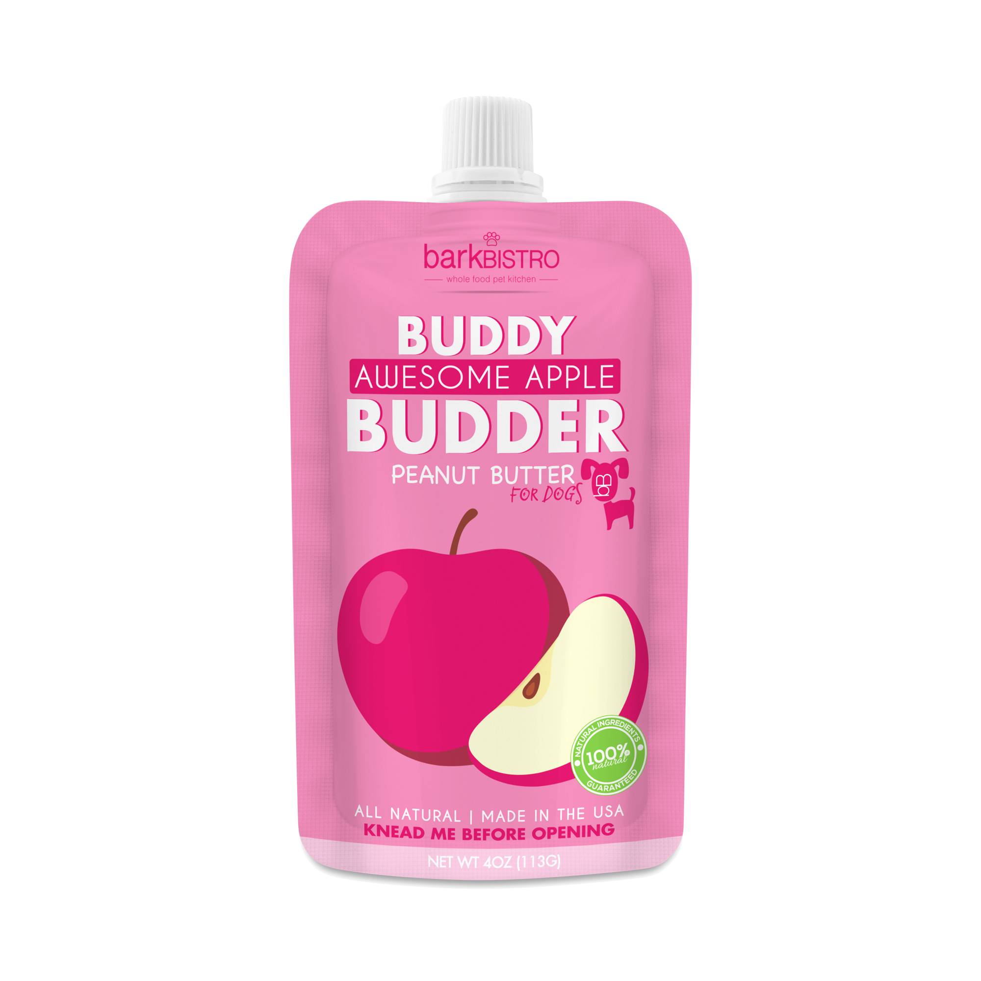 Buddy Budder Awesome Apple Peanut Butter for Dogs