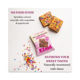 Protein Brownie, Birthday Cake Blondie