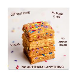 Protein Brownie, Birthday Cake Blondie