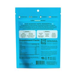 Wonder Hydrate Electrolyte Gummies, Lychee