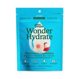 Wonder Hydrate Electrolyte Gummies, Lychee