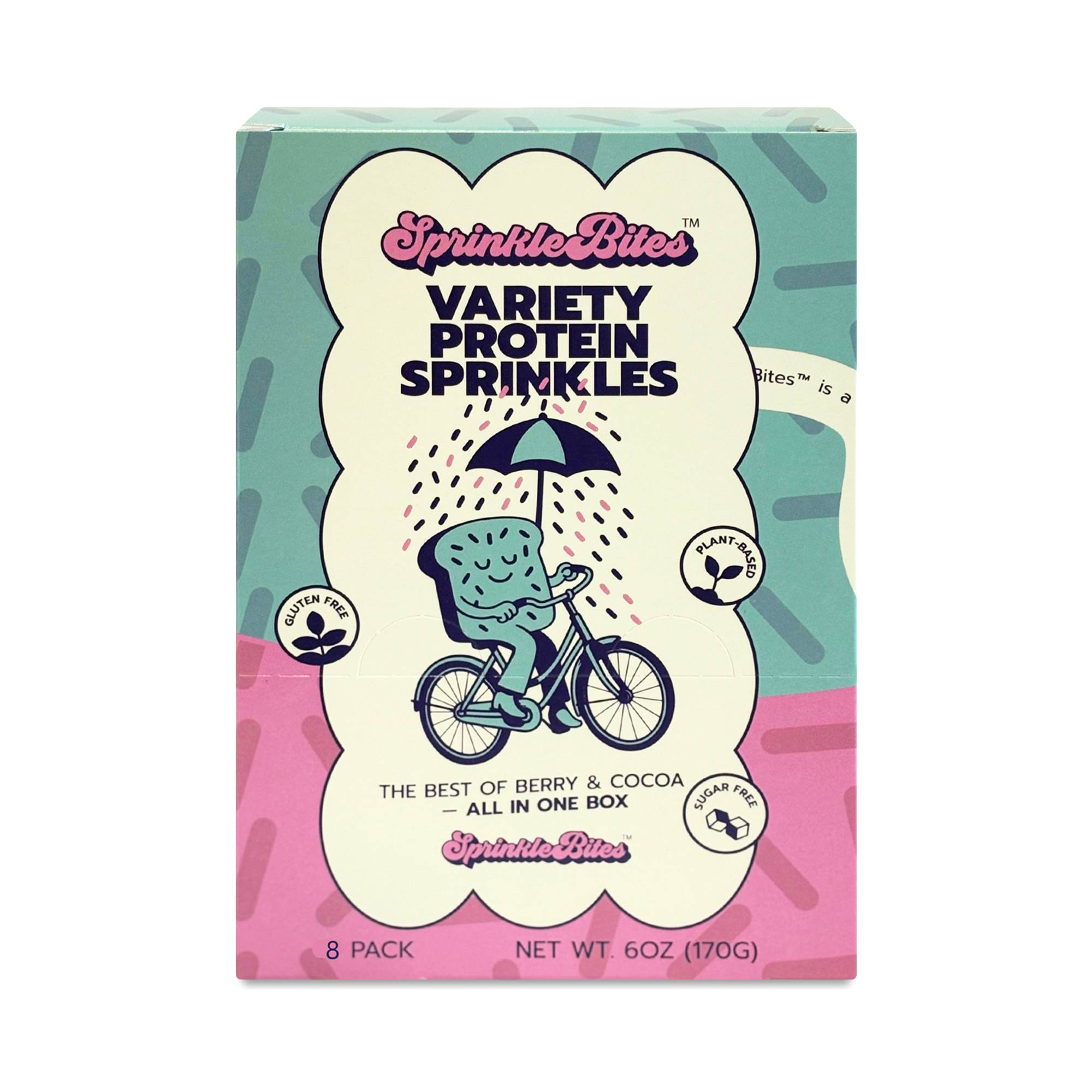 Protein Sprinkles Variety Pack, Cocoa & Berry