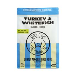Gently Air-Dried Dog Food, Turkey & Whitefish