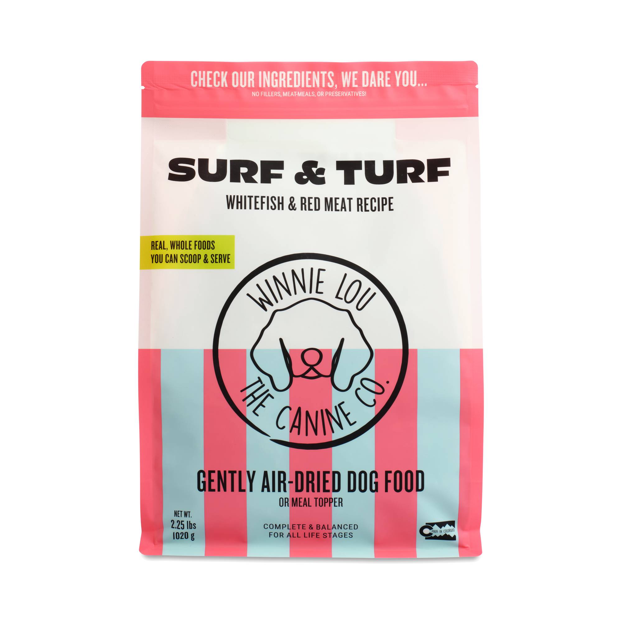Gently Air-Dried Dog Food, Surf & Turf