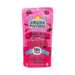 Uncured Bacon & Pork Sticks, Original Pork