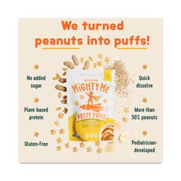 Nutty Puffs Peanut Butter, Variety Pack