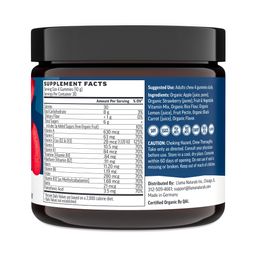 Men's Organic Multivitamin Gummies, Strawberry Jam