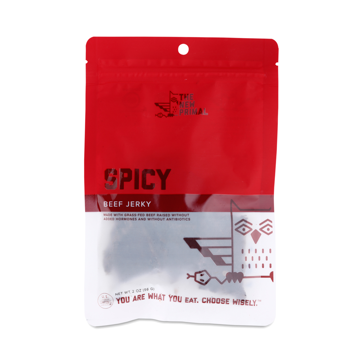 Spicy Grass Fed Beef Jerky