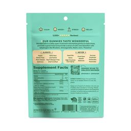 Wonder Calm Mushroom Gummies, Summer Peach