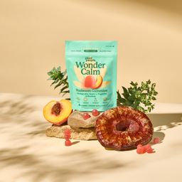Wonder Calm Mushroom Gummies, Summer Peach