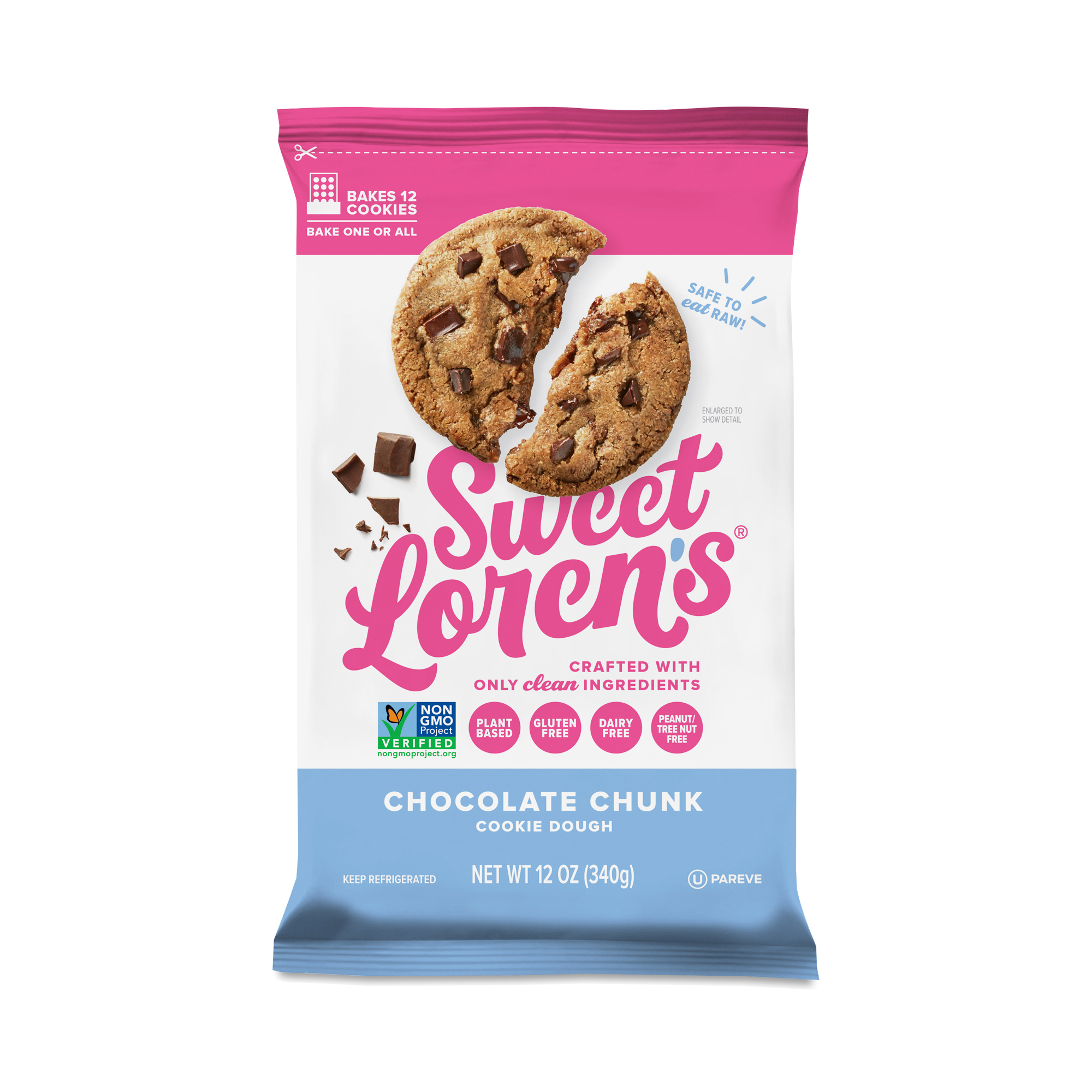 Sweet Loren's Cookie Dough, Chocolate Chunk Thrive Market