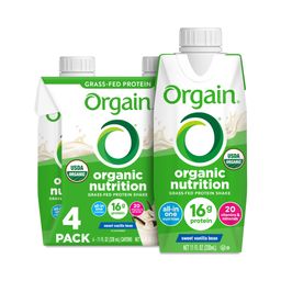 Organic Protein Shake, Sweet Vanilla Bean