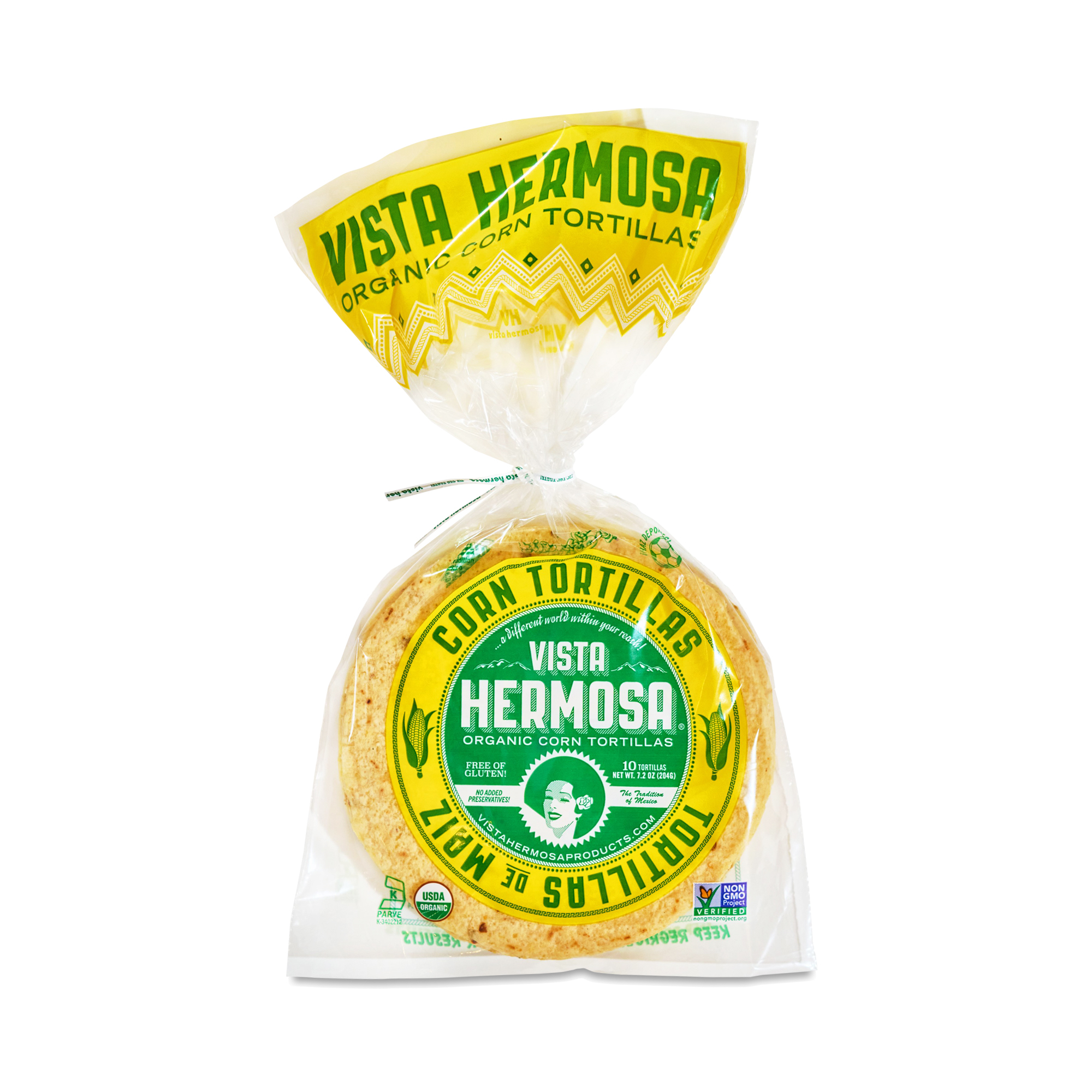 Vista Hermosa Organic Corn Tortillas Thrive Market
