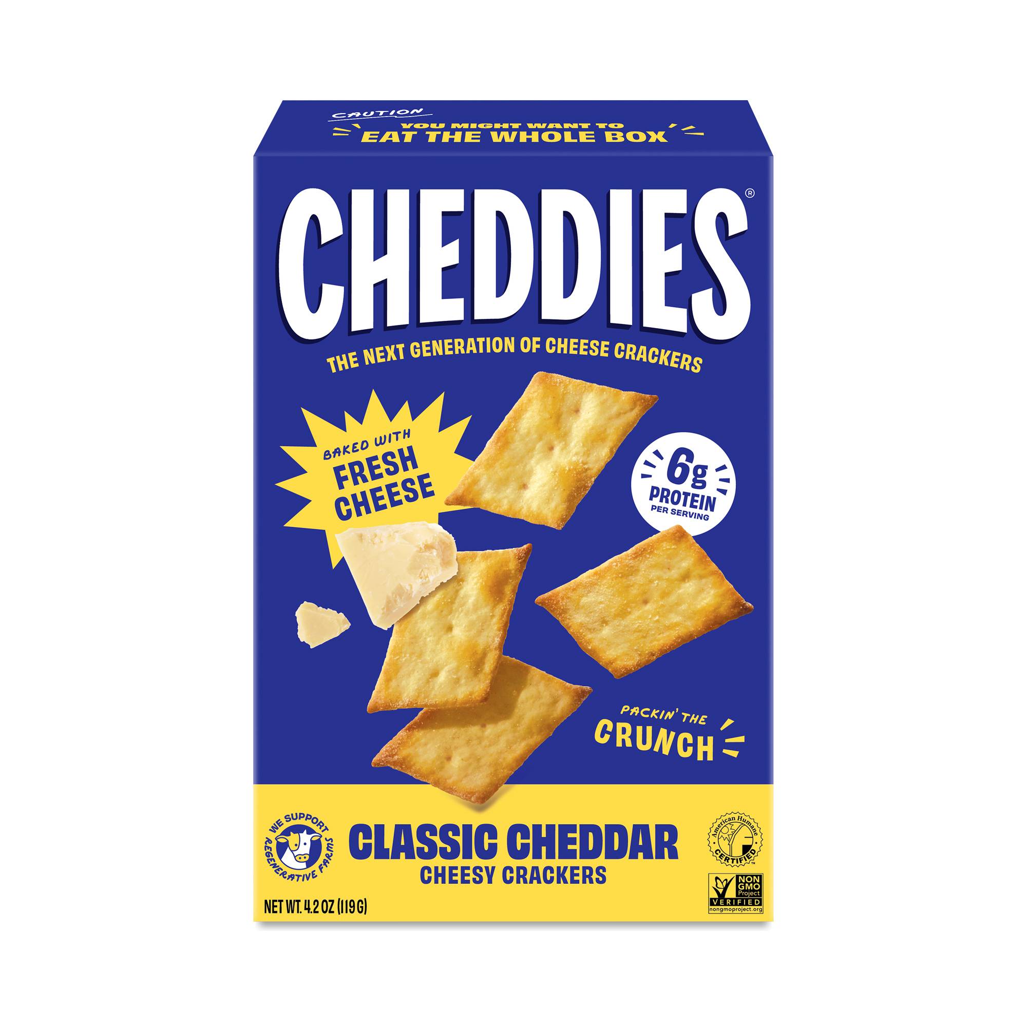 Classic Cheddar Cheesy Crackers